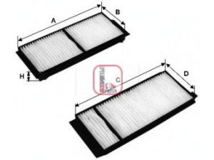 SOFIMA S 3120 C filtras, salono oras 
 Techninės priežiūros dalys -> Techninės priežiūros intervalai
BP4K-61-J6X, BP4K-61-J6XA, BP4K-61-J6XA-9A