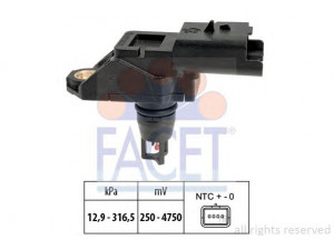 FACET 10.3261 oro slėgio jutiklis, aukščio adaptacija; jutiklis, įsiurbimo kolektoriaus slėgis 
 Elektros įranga -> Jutikliai
1920 QR, 96 634 808 80, 98 055 003 80