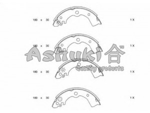 ASHUKI N011-55 stabdžių trinkelių komplektas 
 Techninės priežiūros dalys -> Papildomas remontas
1N00-26-38Z, 1N04-26-38Z, J3501042/H&B JAKO-PA