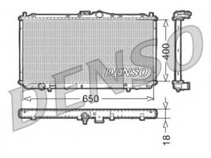 DENSO DRM45010 radiatorius, variklio aušinimas 
 Aušinimo sistema -> Radiatorius/alyvos aušintuvas -> Radiatorius/dalys
MB925637