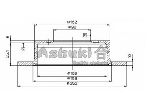 ASHUKI C656-02 stabdžių diskas 
 Dviratė transporto priemonės -> Stabdžių sistema -> Stabdžių diskai / priedai
0 986 478 655/BOSCH, 08.8316.10/BREMBO