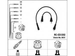 NGK 9031 uždegimo laido komplektas 
 Kibirkšties / kaitinamasis uždegimas -> Uždegimo laidai/jungtys
33705-80040
