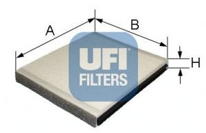 UFI 53.051.00 filtras, salono oras 
 Techninės priežiūros dalys -> Techninės priežiūros intervalai
27893-6F600, 27893-6F600-KE