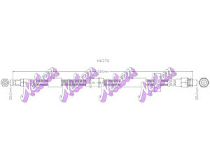 Brovex-Nelson H6376 stabdžių žarnelė 
 Stabdžių sistema -> Stabdžių žarnelės
51729492, 51759361, 51767150, 51729492