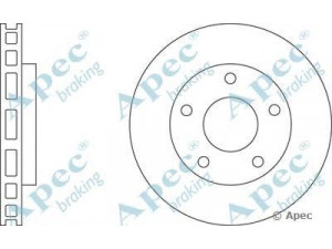 APEC braking DSK333 stabdžių diskas
15733699