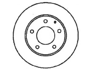 BENDIX 561716BC stabdžių diskas 
 Stabdžių sistema -> Diskinis stabdys -> Stabdžių diskas
3395510, F32Z1125A, GA2Y3325X, GA2Y3325XA