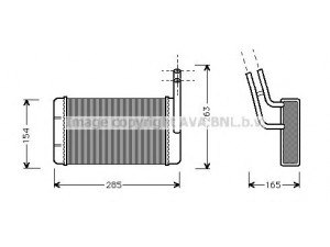 AVA QUALITY COOLING FD6163 šilumokaitis, salono šildymas 
 Šildymas / vėdinimas -> Šilumokaitis
6740819, 88VW18B539AB