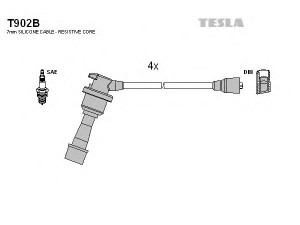 TESLA T902B uždegimo laido komplektas 
 Kibirkšties / kaitinamasis uždegimas -> Uždegimo laidai/jungtys
MD134754, MD176915, MD192995, 27501-33A00