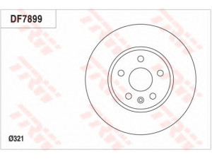 TRW DF7899 stabdžių diskas 
 Stabdžių sistema -> Diskinis stabdys -> Stabdžių diskas
13501320