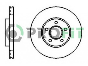 PROFIT 5010-1172 stabdžių diskas 
 Dviratė transporto priemonės -> Stabdžių sistema -> Stabdžių diskai / priedai
4455980