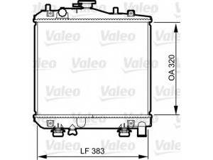 VALEO 735079 radiatorius, variklio aušinimas 
 Aušinimo sistema -> Radiatorius/alyvos aušintuvas -> Radiatorius/dalys
KK139-15200, KK13915200, KK150-15200