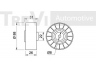 TREVI AUTOMOTIVE TA1328 kreipiantysis skriemulys, V formos rumbuotas diržas 
 Diržinė pavara -> V formos rumbuotas diržas/komplektas -> Laisvasis/kreipiamasis skriemulys
9135699