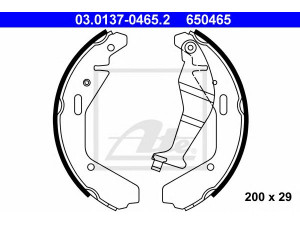 ATE 03.0137-0465.2 stabdžių trinkelių komplektas 
 Techninės priežiūros dalys -> Papildomas remontas
47 06 738, 47 06 836, 9214425, 9214843