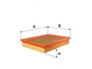 UNIFLUX FILTERS XA1061 oro filtras 
 Techninės priežiūros dalys -> Techninės priežiūros intervalai
04891916AA, 04891926AA, 4891916AA