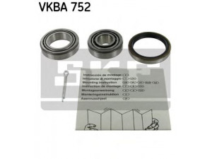 SKF VKBA 752 rato guolio komplektas 
 Ašies montavimas/vairavimo mechanizmas/ratai -> Rato stebulė/montavimas -> Rato guolis
1583567, 72GB-1200-AA, 81AB-1238-AA