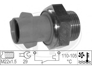 ERA 330591 temperatūros jungiklis, radiatoriaus ventiliatorius 
 Aušinimo sistema -> Siuntimo blokas, aušinimo skysčio temperatūra
1090200, 91AB-8B607-BD