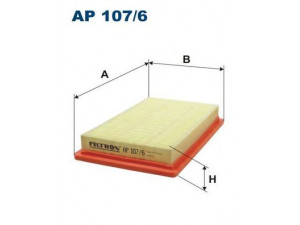 FILTRON AP107/6 oro filtras 
 Filtrai -> Oro filtras
2811305700