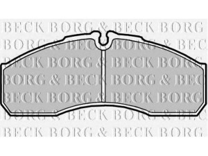 BORG & BECK BBP2181 stabdžių trinkelių rinkinys, diskinis stabdys 
 Techninės priežiūros dalys -> Papildomas remontas
0034204620