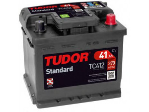 TUDOR TC412 starterio akumuliatorius; starterio akumuliatorius 
 Elektros įranga -> Akumuliatorius
4G0 915 105 G, 8200253387, 000915105DA