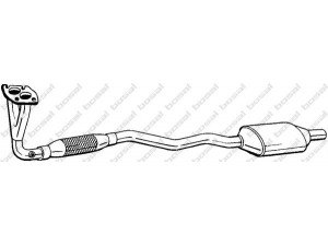 BOSAL 099-638 katalizatoriaus keitiklis 
 Išmetimo sistema -> Katalizatoriaus keitiklis
24418589, 24418591, 58 54 198, 58 54 261