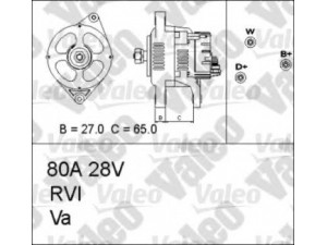 VALEO 437308 kintamosios srovės generatorius 
 Elektros įranga -> Kint. sr. generatorius/dalys -> Kintamosios srovės generatorius
5010306710