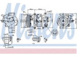 NISSENS 89314 kompresorius, oro kondicionierius 
 Oro kondicionavimas -> Kompresorius/dalys
8831002370, 8831002450, 8831002451
