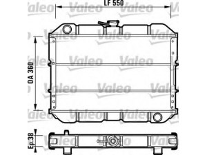 VALEO 731547 radiatorius, variklio aušinimas 
 Aušinimo sistema -> Radiatorius/alyvos aušintuvas -> Radiatorius/dalys
21400-Y9506, 21400Y9506