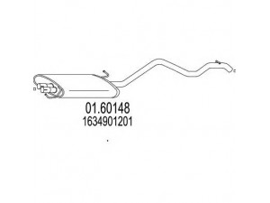 MTS 01.60148 galinis duslintuvas 
 Išmetimo sistema -> Duslintuvas
1634901201