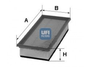 UFI 30.364.00 oro filtras 
 Filtrai -> Oro filtras
180129620, 1J0129620A