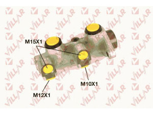 VILLAR 621.3495 pagrindinis cilindras, stabdžiai 
 Stabdžių sistema -> Pagrindinis stabdžių cilindras
3492538, 558004