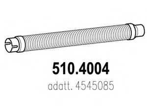 ASSO 510.4004 lanksti žarna, išmetimo sistema
4545085