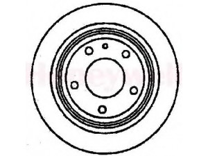 BENDIX 561262B stabdžių diskas 
 Stabdžių sistema -> Diskinis stabdys -> Stabdžių diskas
34211108132, 34211116945, 34211152094