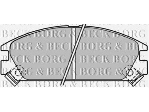 BORG & BECK BBP1249 stabdžių trinkelių rinkinys, diskinis stabdys 
 Techninės priežiūros dalys -> Papildomas remontas
45022-SE0-527, 45022SB2780, 45022SB2G00