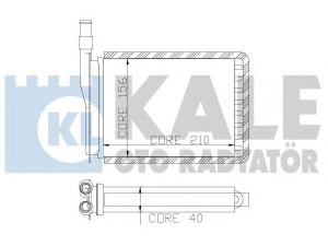 KALE OTO RADYATÖR 110100 šilumokaitis, salono šildymas 
 Šildymas / vėdinimas -> Šilumokaitis
77 01 027 040, 77 01 027 078, 77 01 208 110