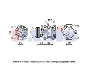 AKS DASIS 852679N kompresorius, oro kondicionierius 
 Oro kondicionavimas -> Kompresorius/dalys
8832033200