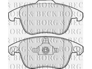 BORG & BECK BBP2046 stabdžių trinkelių rinkinys, diskinis stabdys 
 Techninės priežiūros dalys -> Papildomas remontas
425362, 425397, 425477, 425362