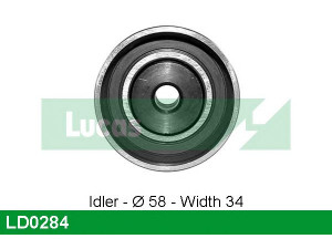 LUCAS ENGINE DRIVE LD0284 įtempiklio skriemulys, paskirstymo diržas
RF71-12-730A, RF71-127-30A