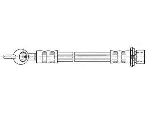 KAWE 512303 stabdžių žarnelė 
 Stabdžių sistema -> Stabdžių žarnelės
9094702C50