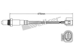 WALKER PRODUCTS 250-25087 lambda jutiklis 
 Variklis -> Variklio elektra
11787576673, 11787595353, 11787576673