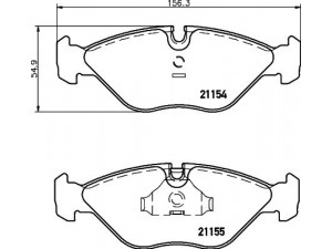 HELLA PAGID 8DB 355 007-591 stabdžių trinkelių rinkinys, diskinis stabdys 
 Techninės priežiūros dalys -> Papildomas remontas
4839700, 8968976, 8993768