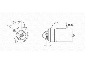 MAGNETI MARELLI 943221434010 starteris 
 Elektros įranga -> Starterio sistema -> Starteris
4475025, 46231576, 77716430, 77784430