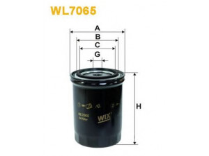 WIX FILTERS WL7065 alyvos filtras 
 Techninės priežiūros dalys -> Techninės priežiūros intervalai
1200698, 4026075, 4062075, 4077629
