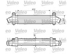 VALEO 817238 tarpinis suslėgto oro aušintuvas, kompresorius 
 Variklis -> Oro tiekimas -> Įkrovos agregatas (turbo/superįkrova) -> Tarpinis suslėgto oro aušintuvas
1124704, 1148896, 1222890, 1313503