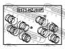 FEBEST 0175-HZJ80F remonto komplektas, stabdžių apkaba 
 Stabdžių sistema -> Stabdžių matuoklis -> Stabdžių matuoklio montavimas
04479-60020