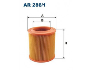 FILTRON AR286/1 oro filtras 
 Techninės priežiūros dalys -> Techninės priežiūros intervalai
ASU1816, PC100, A100E6006F, EL3541