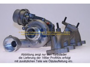 SCHLÜTTER TURBOLADER 166-00350 kompresorius, įkrovimo sistema 
 Išmetimo sistema -> Turbokompresorius