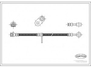 CORTECO 19032889 stabdžių žarnelė
01465S84A01, 46411S84A02