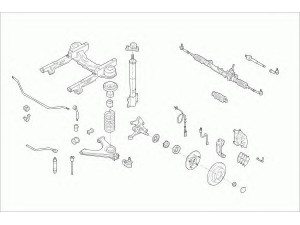 LEMFÖRDER FORD-TRANS-FL005 vairavimo mechanizmas; rato pakaba 
 Ašies montavimas/vairavimo mechanizmas/ratai -> Prekių paieška pagal schemą