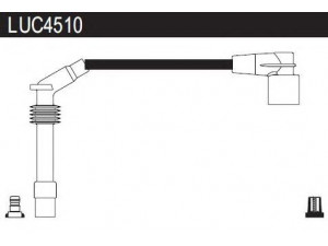 LUCAS ELECTRICAL LUC4510 uždegimo laido komplektas 
 Kibirkšties / kaitinamasis uždegimas -> Uždegimo laidai/jungtys
T629B