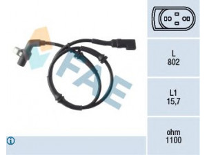 FAE 78041 jutiklis, rato greitis 
 Elektros įranga -> Jutikliai
1038224, 97KG-2B372-AA, 97KG-2B372-AB